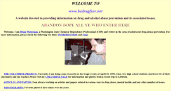 Desktop Screenshot of bedrugfree.net