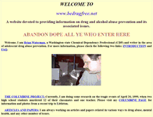 Tablet Screenshot of bedrugfree.net
